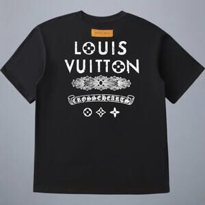 Chrome Hearts Men's Black Short Sleeve T-Shirt